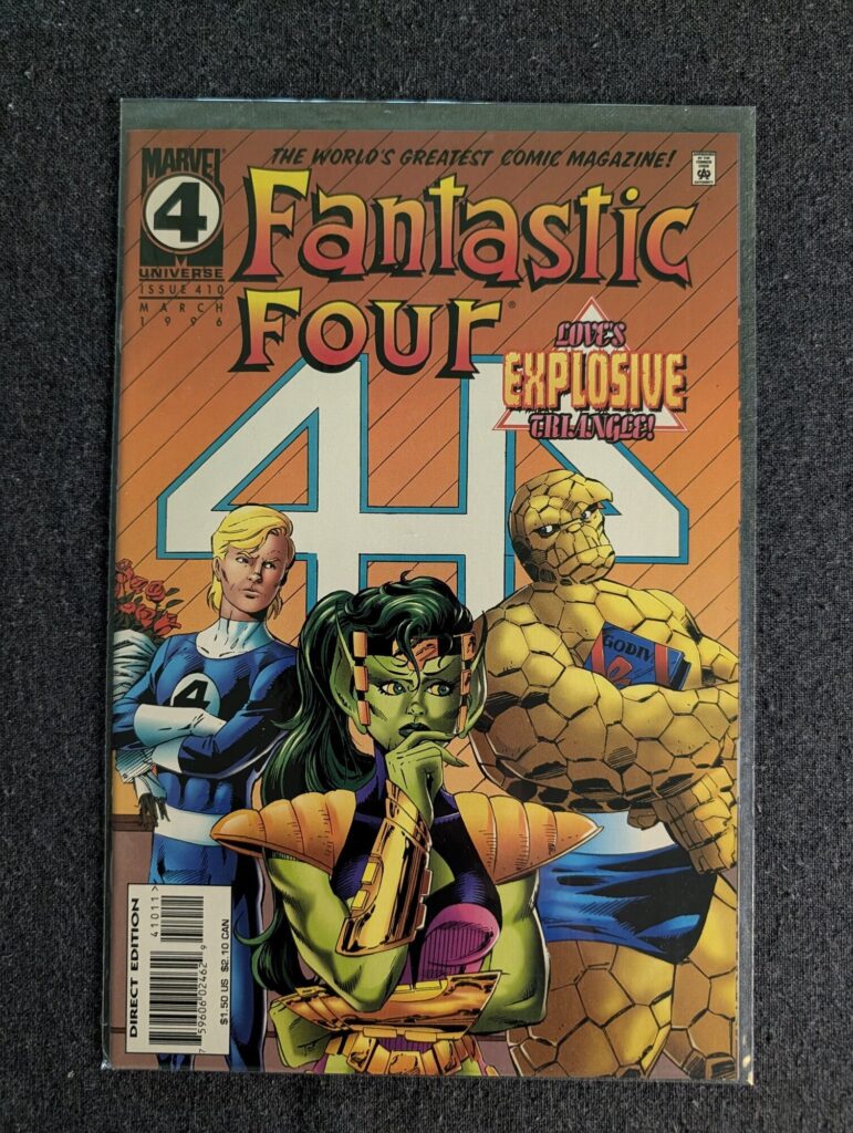 Fantastic Four #410 front cover