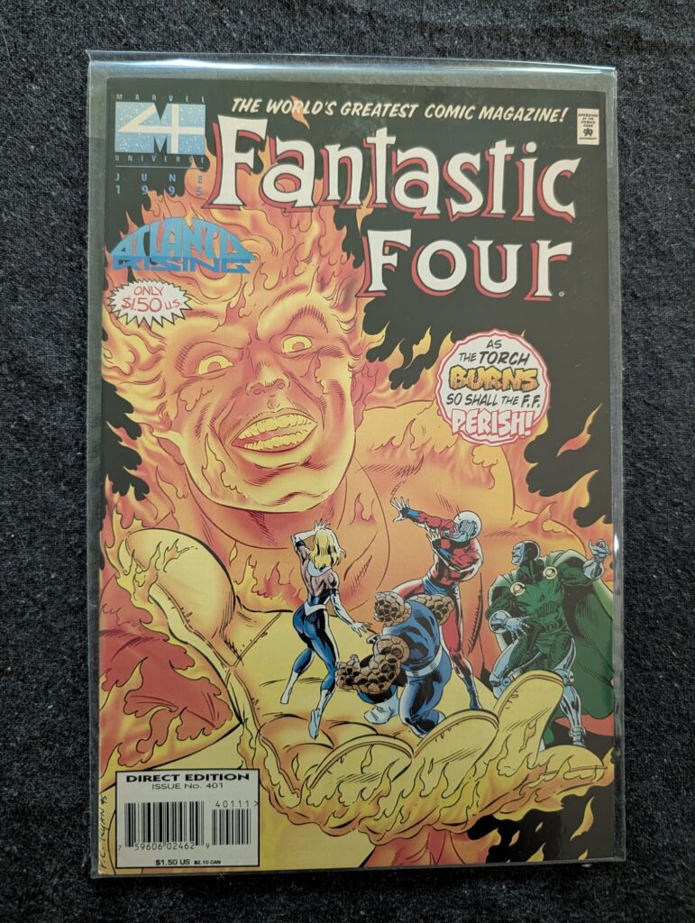 Fantastic Four #401 front cover