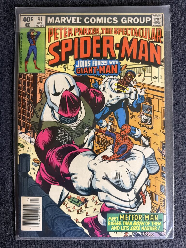 Peter Parker, The Spectacular Spider-Man #41 front cover