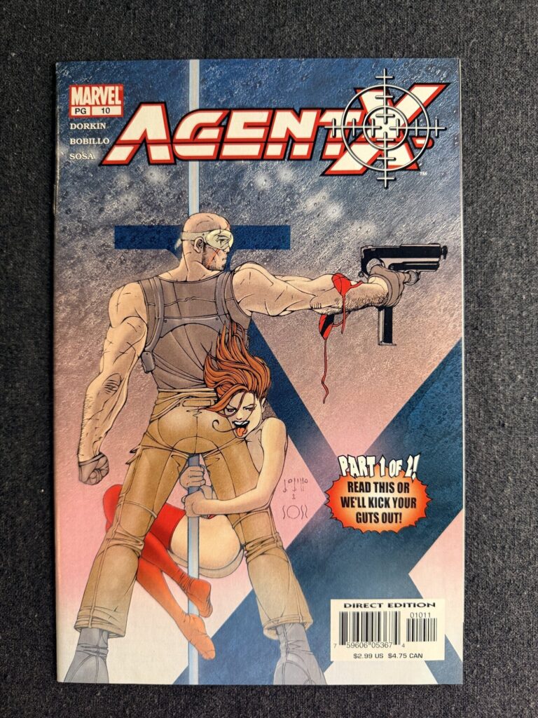 Agent X #10 front cover