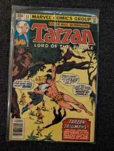 Tarzan Lord of the Jungle #11 front cover