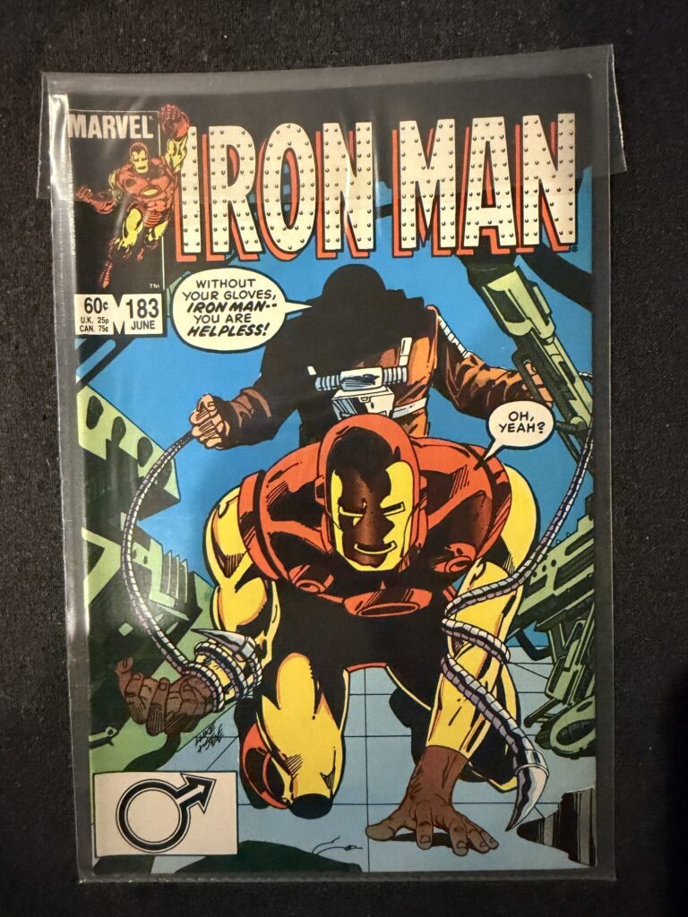 Iron Man #183 front cover