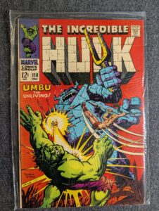 The Incredible Hulk #110 front cover