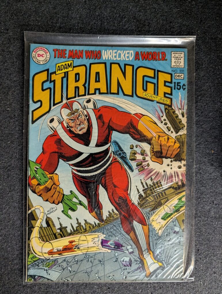 Strange Adventures #221 front cover