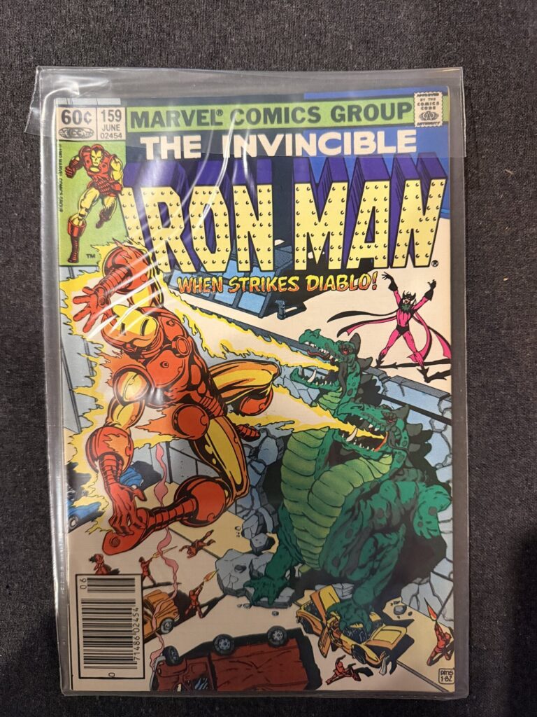 Iron Man #159 front cover