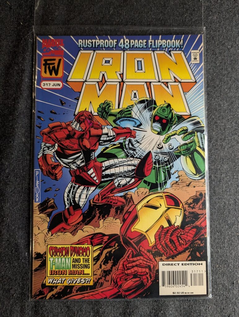 Iron Man #317 front cover