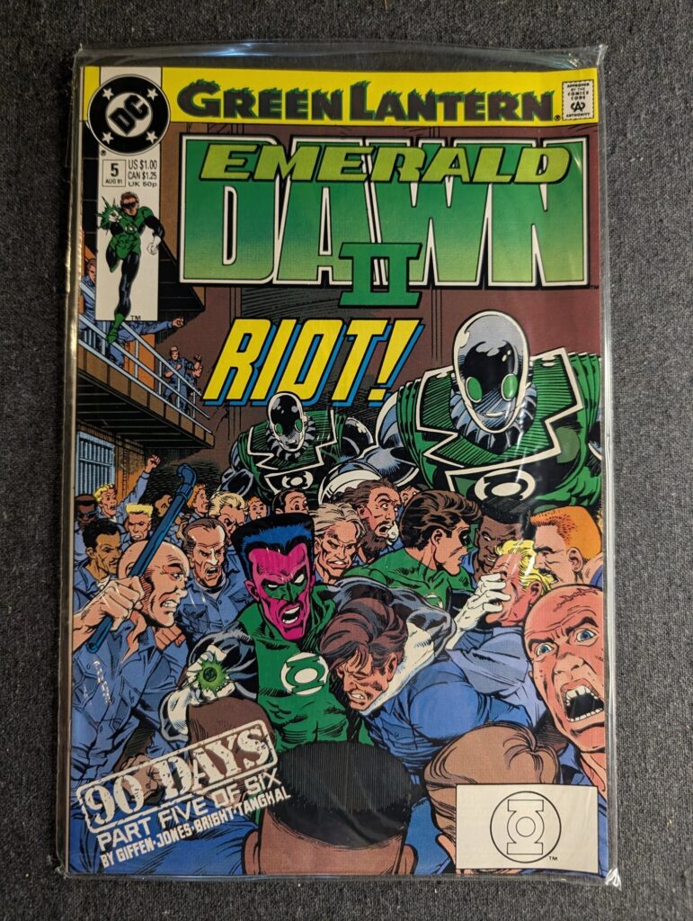Green Lantern #5 front cover