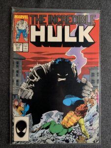 The Incredible Hulk #333 front cover