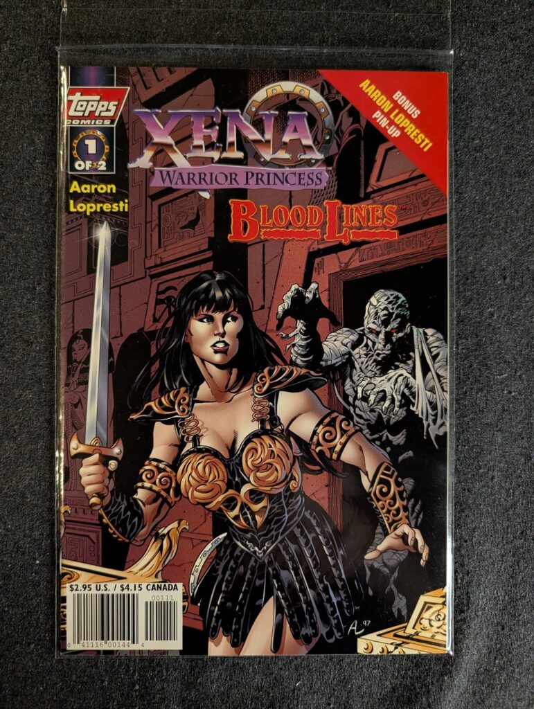 Xena: Warrior Princess - Blood Lines #1 front cover