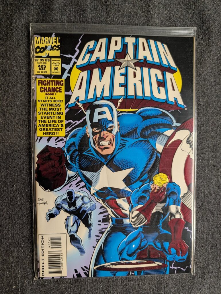Captain America #425 front cover