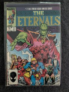 The Eternals #2 front cover