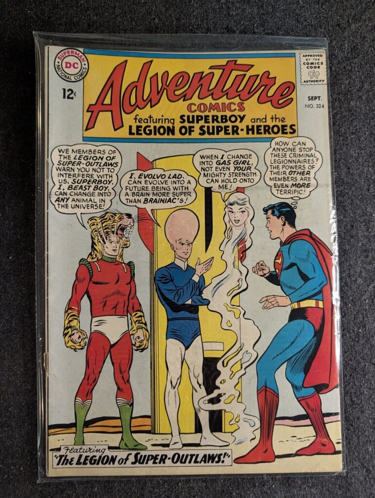 Adventure Comics #324 front cover