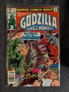 Godzilla, King of the Monsters #22 front cover