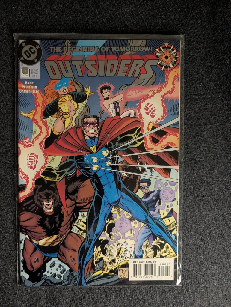 Outsiders #0 front cover
