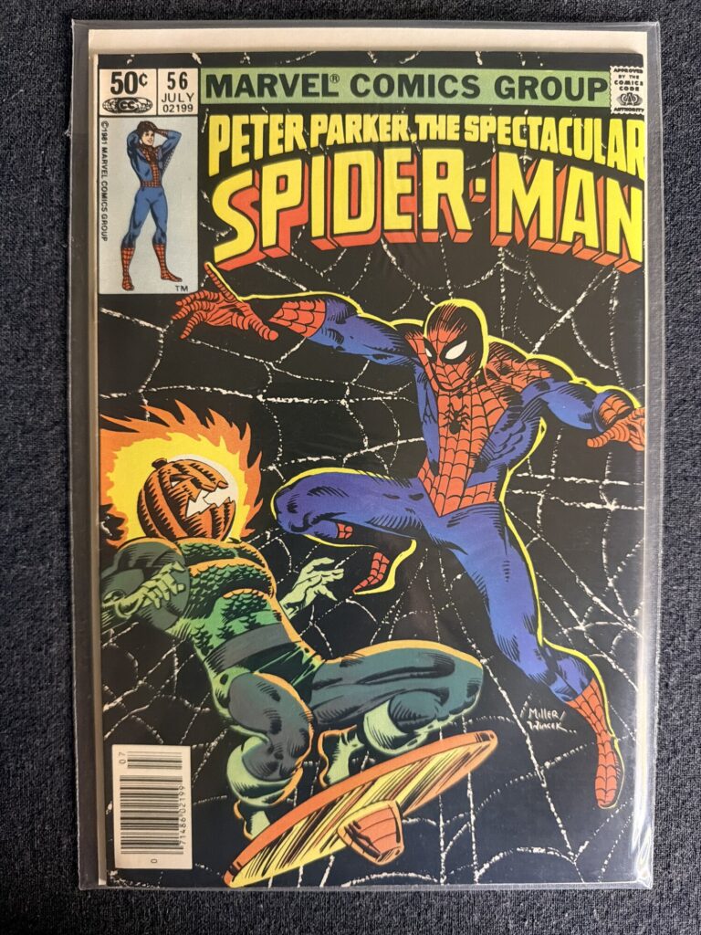The Spectacular Spider-Man #56 front cover