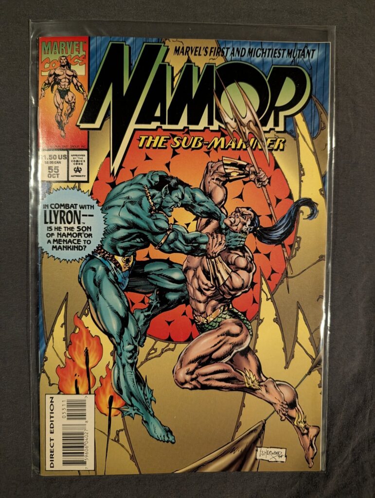 Namor, The Sub-Mariner #55 front cover
