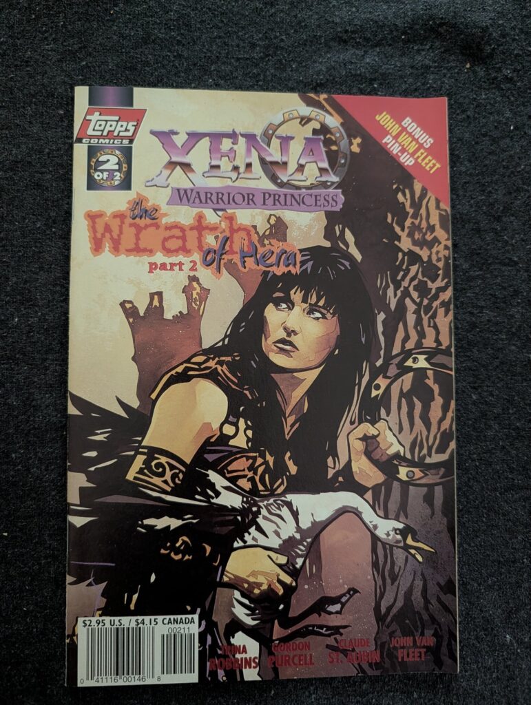 Xena: Warrior Princess: The Wrath of Hera #2 front cover