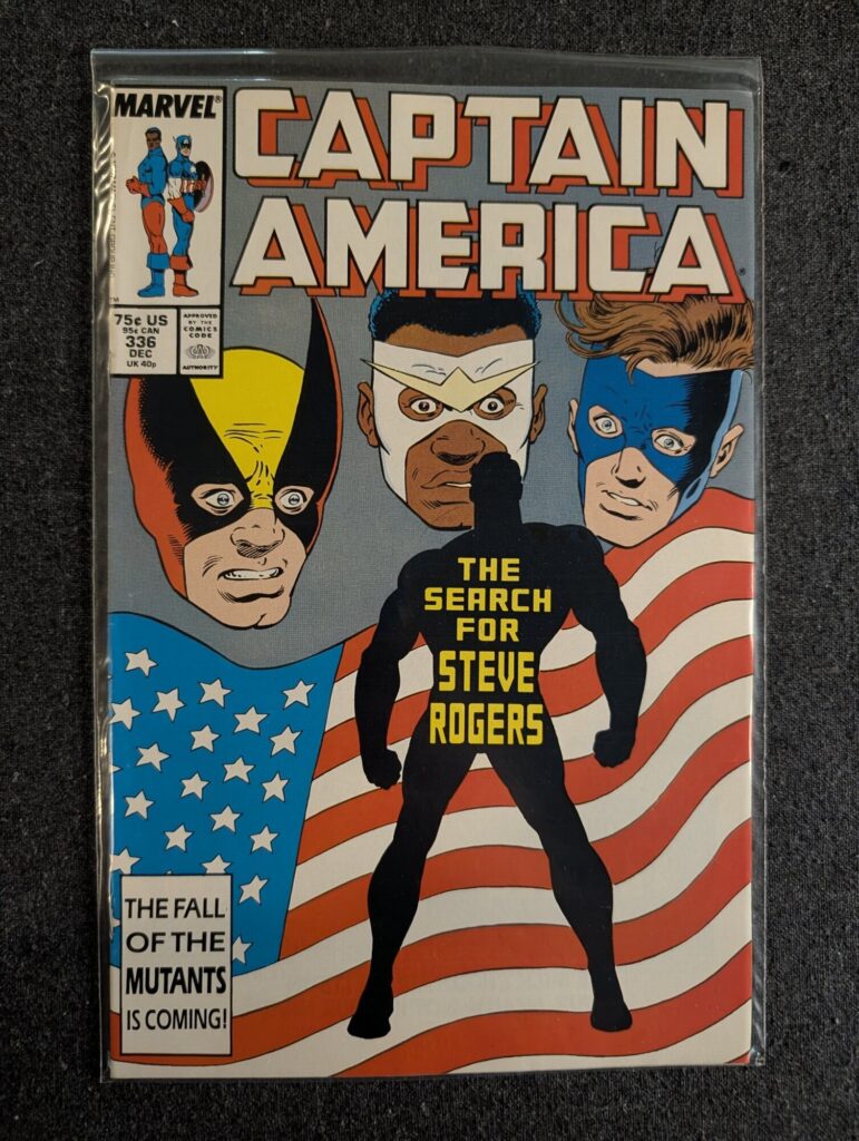 Captain America #336 front cover