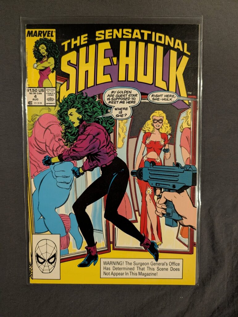 The Sensational She-Hulk #4 front cover