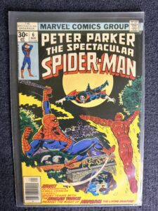 Peter Parker, The Spectacular Spider-Man #6 front cover