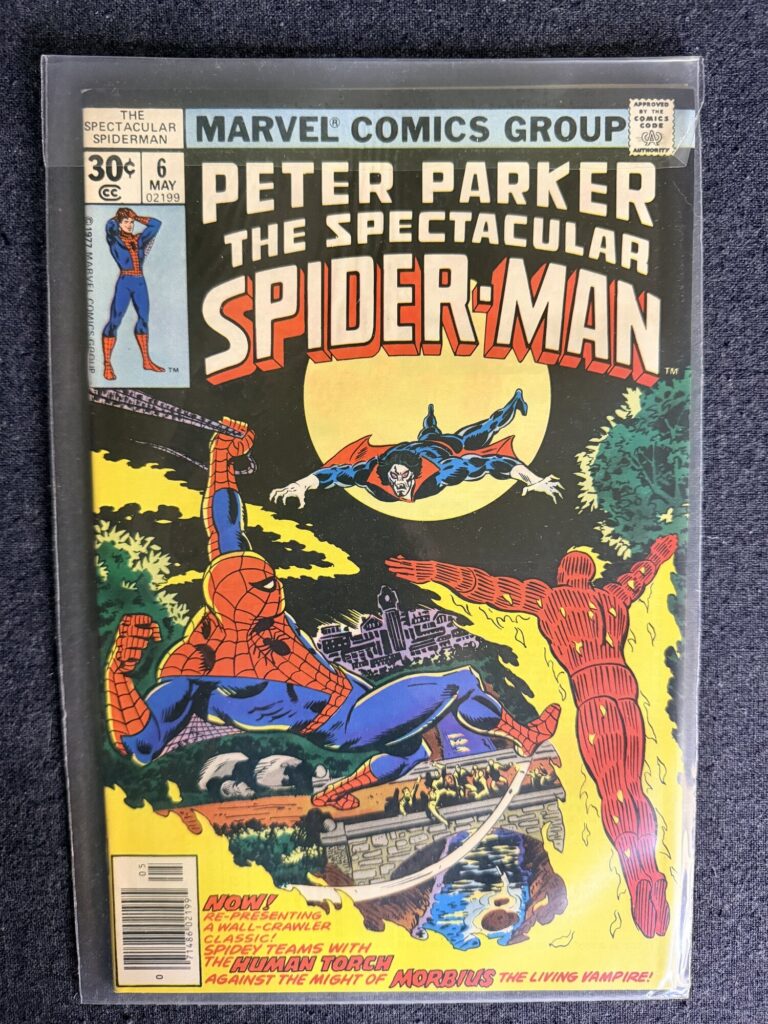 Peter Parker, The Spectacular Spider-Man #6 front cover