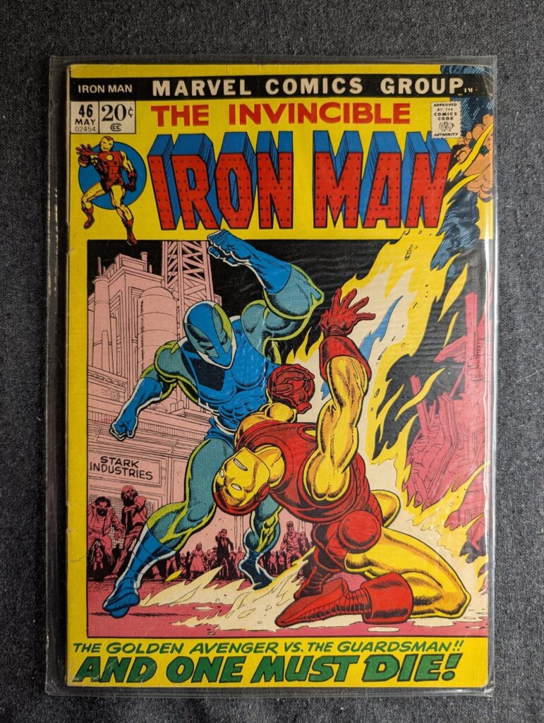 Iron Man #46 front cover