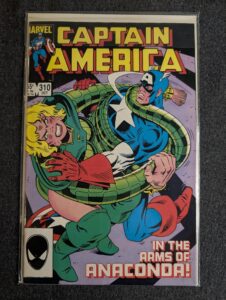 Captain America #310 front cover