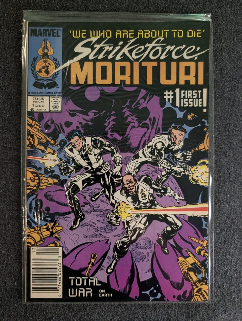 Strikeforce: Morituri #1 front cover