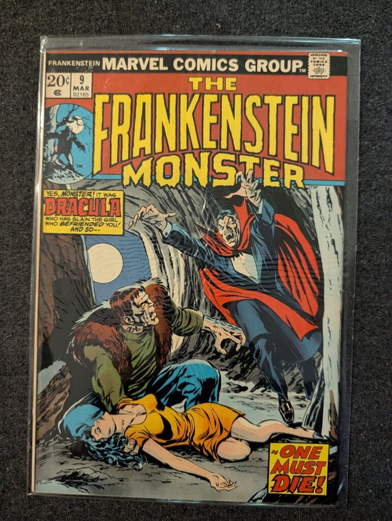 The Frankenstein Monster #9 front cover