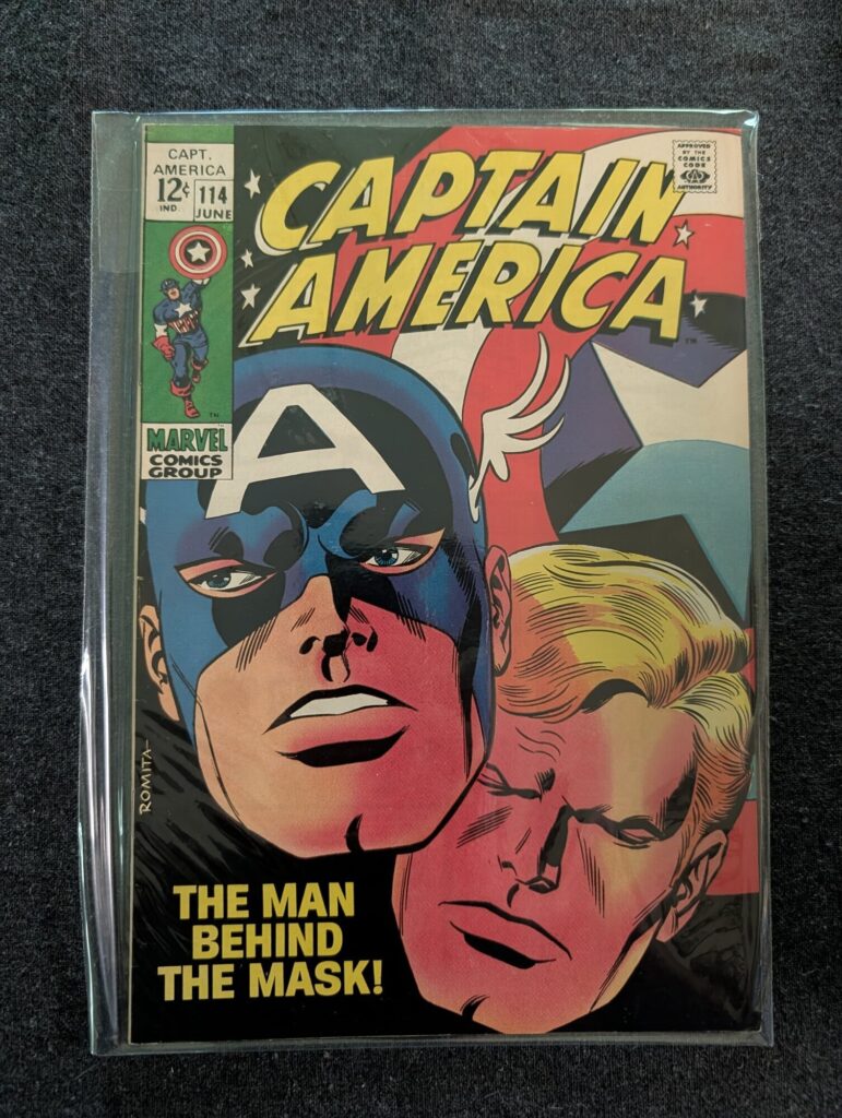 Captain America #114 front cover