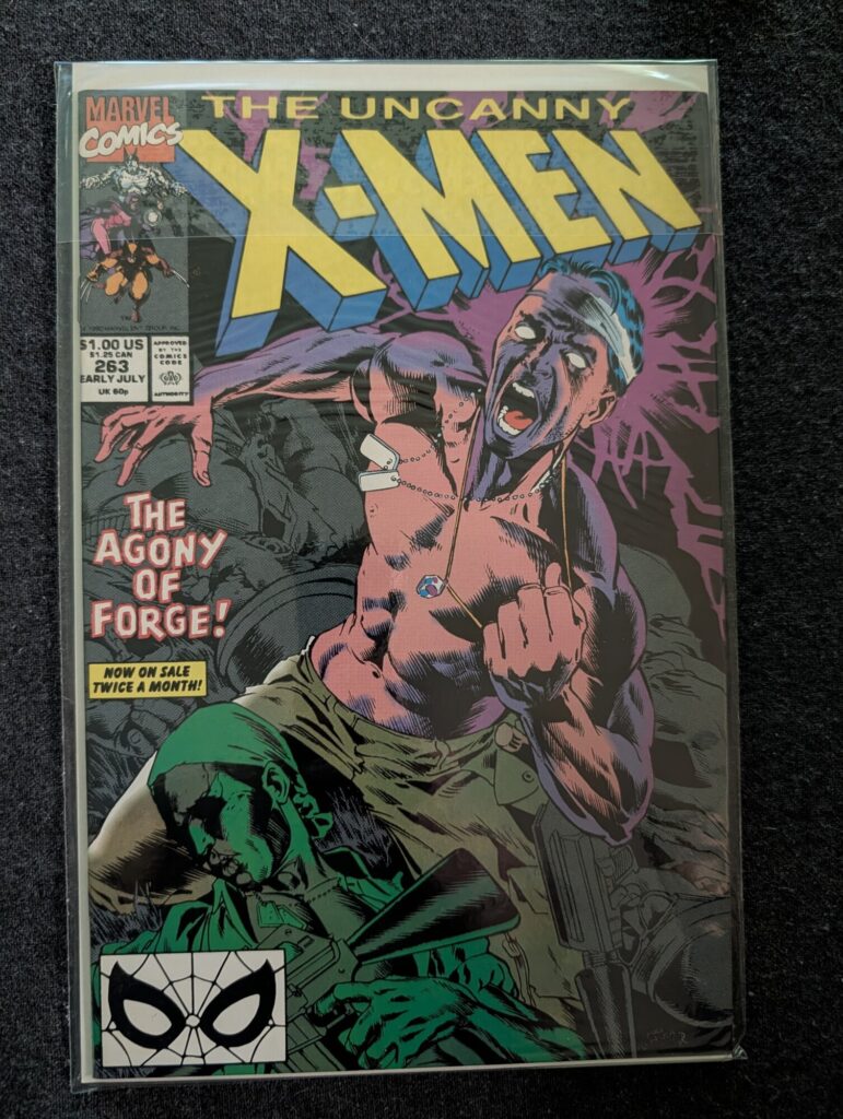 The Uncanny X-Men #263 front cover