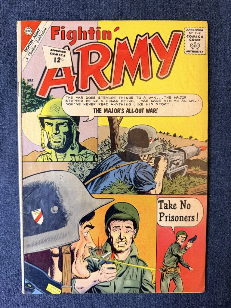 Fightin’ Army #46 front cover