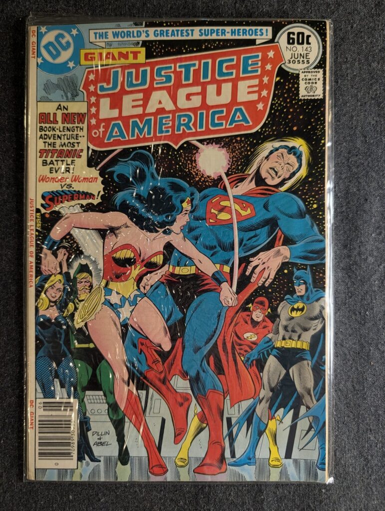 Justice League of America #143 front cover