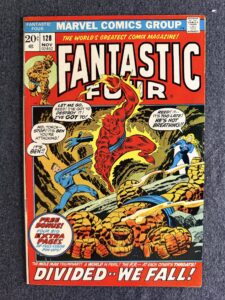 Fantastic Four #128 front cover