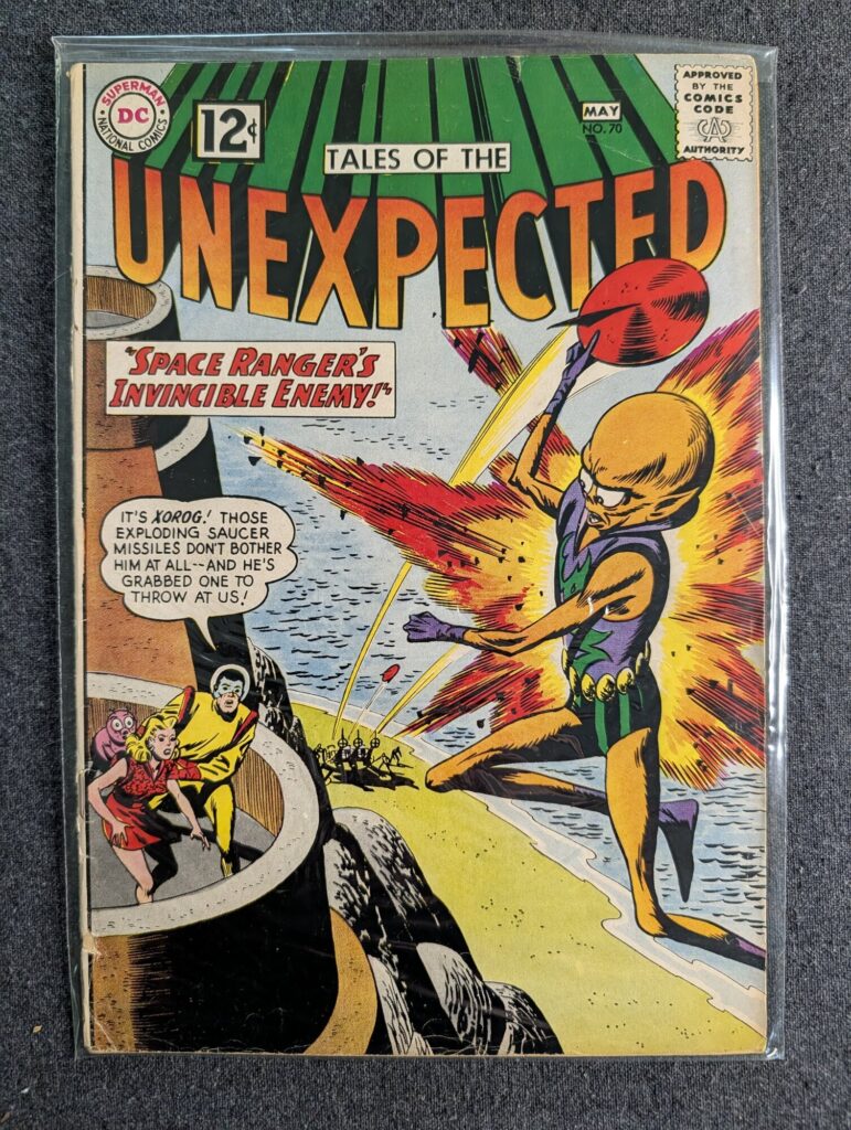 Tales of the Unexpected #70 front cover