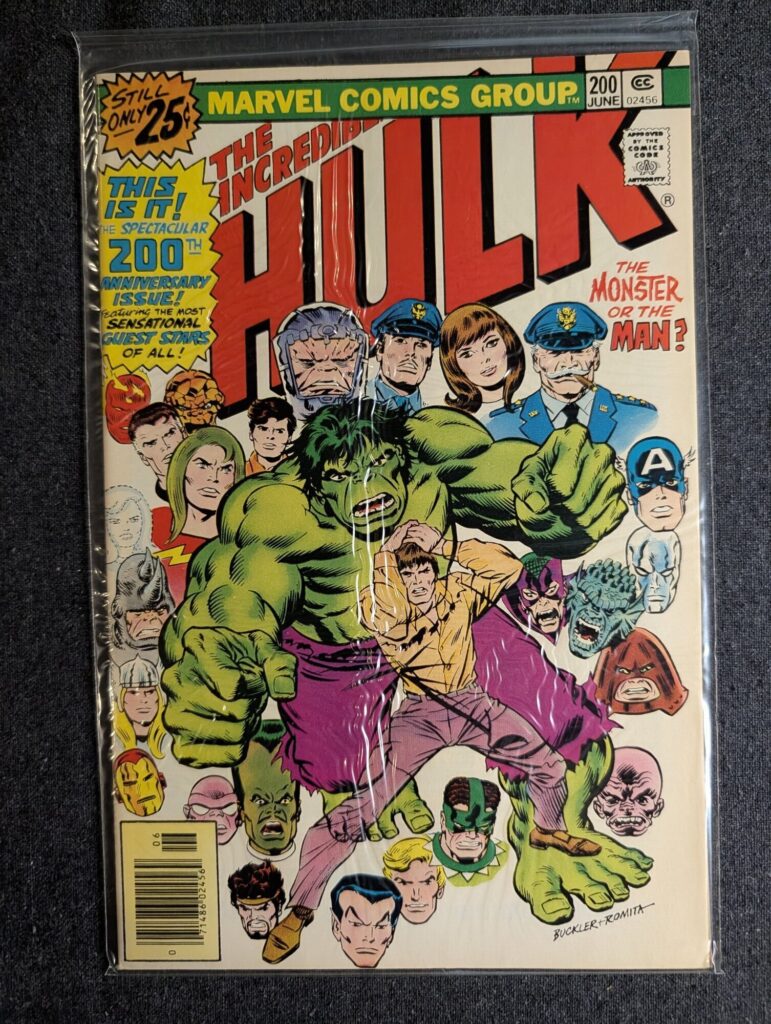 The Incredible Hulk #200 front cover