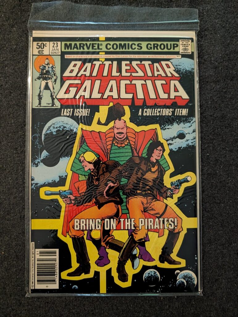 Battlestar Galactica #23 front cover