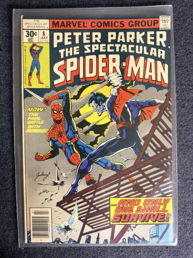 The Spectacular Spider-Man #8 front cover