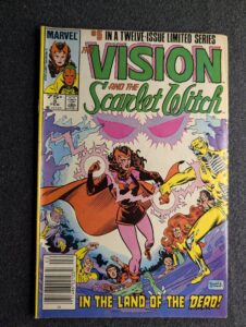 The Vision and the Scarlet Witch #5 front cover