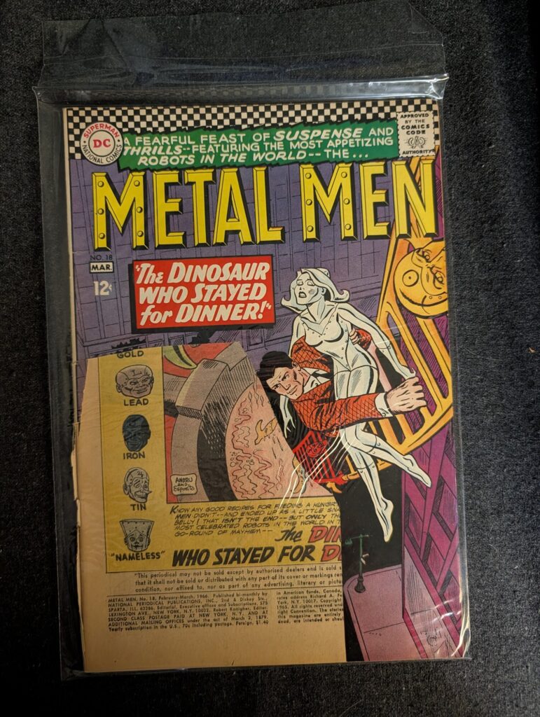 Metal Men #18 front cover