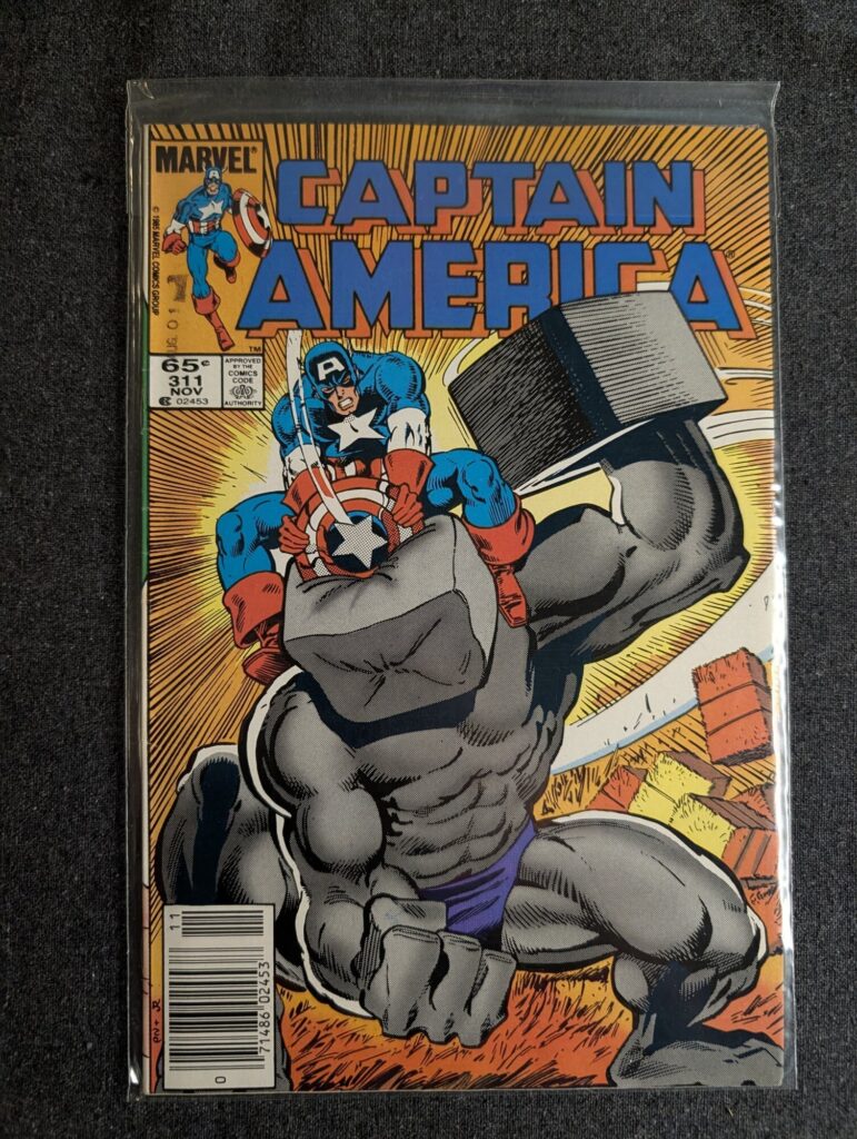 Captain America #311 front cover