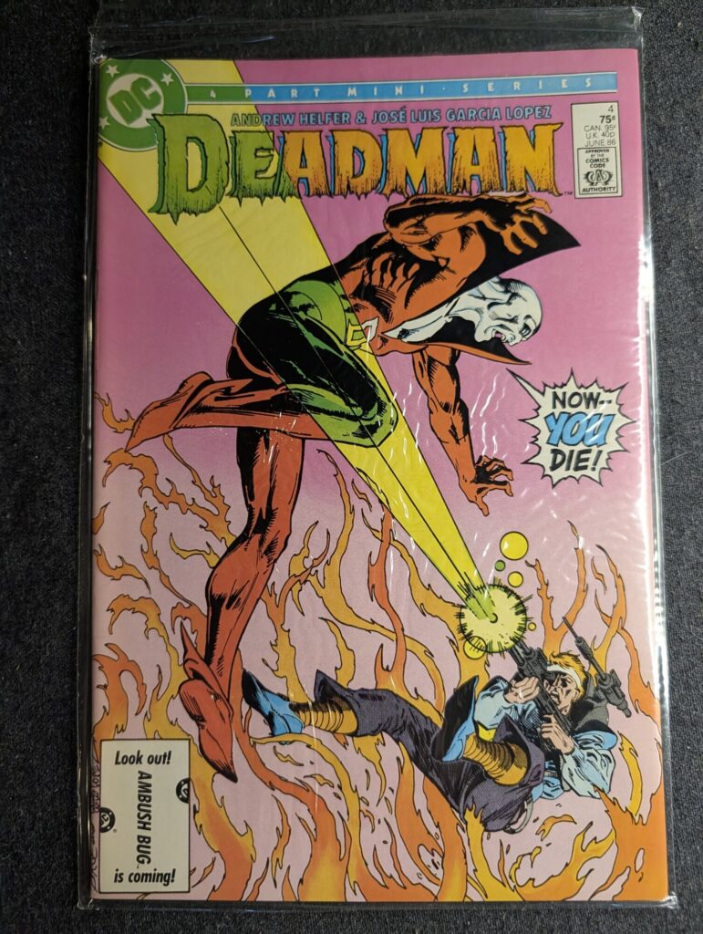 Deadman #4 front cover