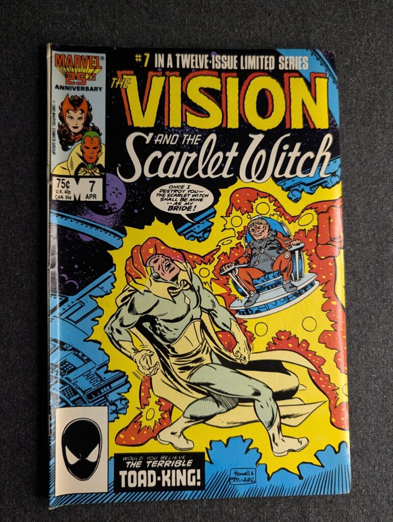 The Vision and the Scarlet Witch #7 front cover