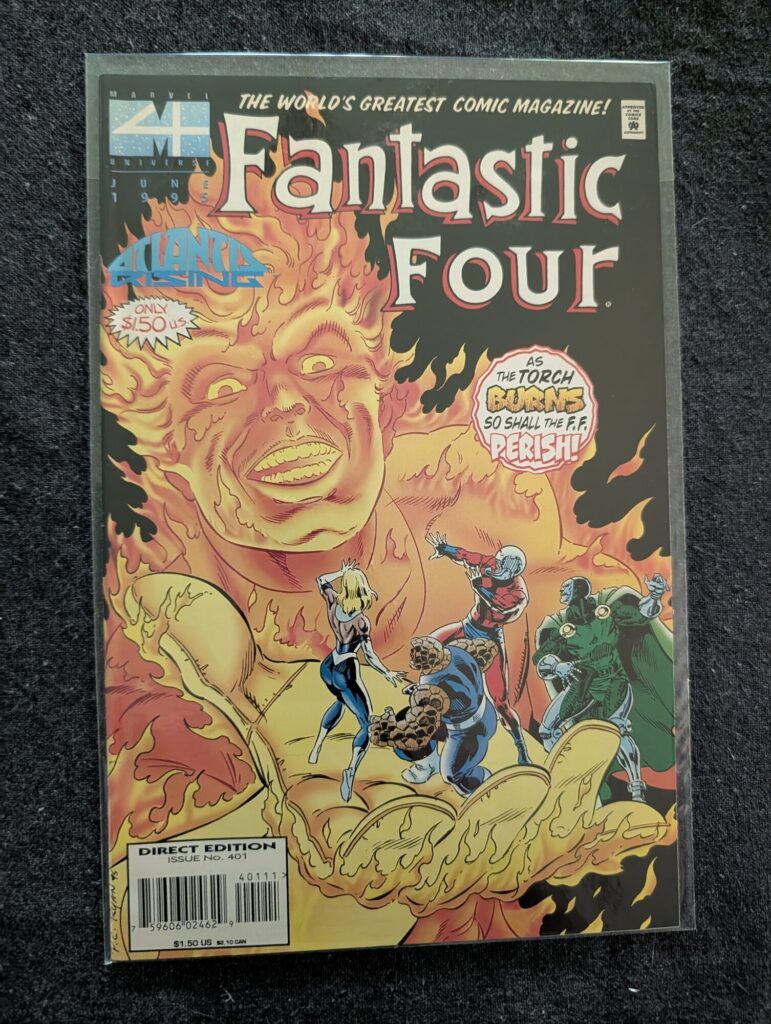 Fantastic Four #401 front cover