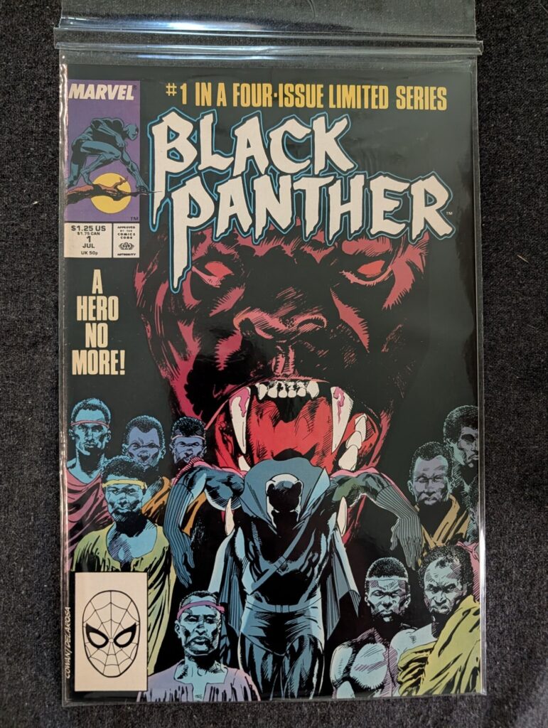 Black Panther #1 front cover