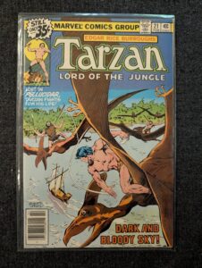 Tarzan Lord of the Jungle #21 front cover
