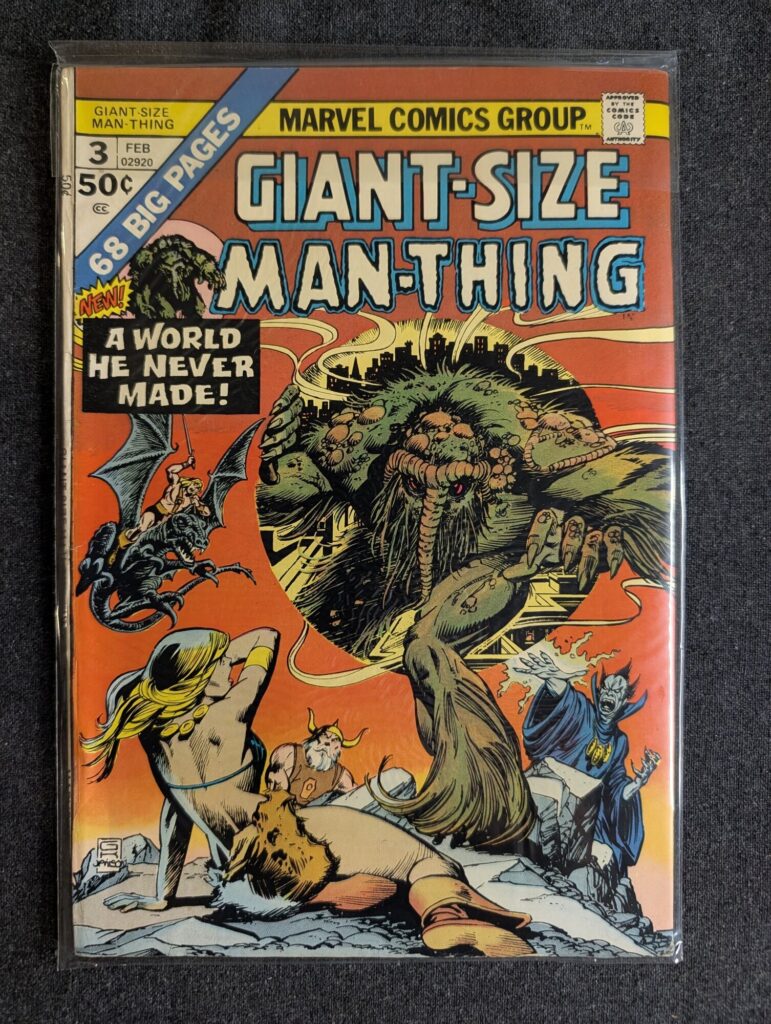 Giant-Size Man-Thing #3 front cover