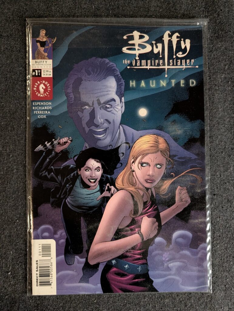 Buffy the Vampire Slayer: Haunted #1 front cover