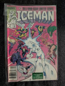 Iceman #3 front cover
