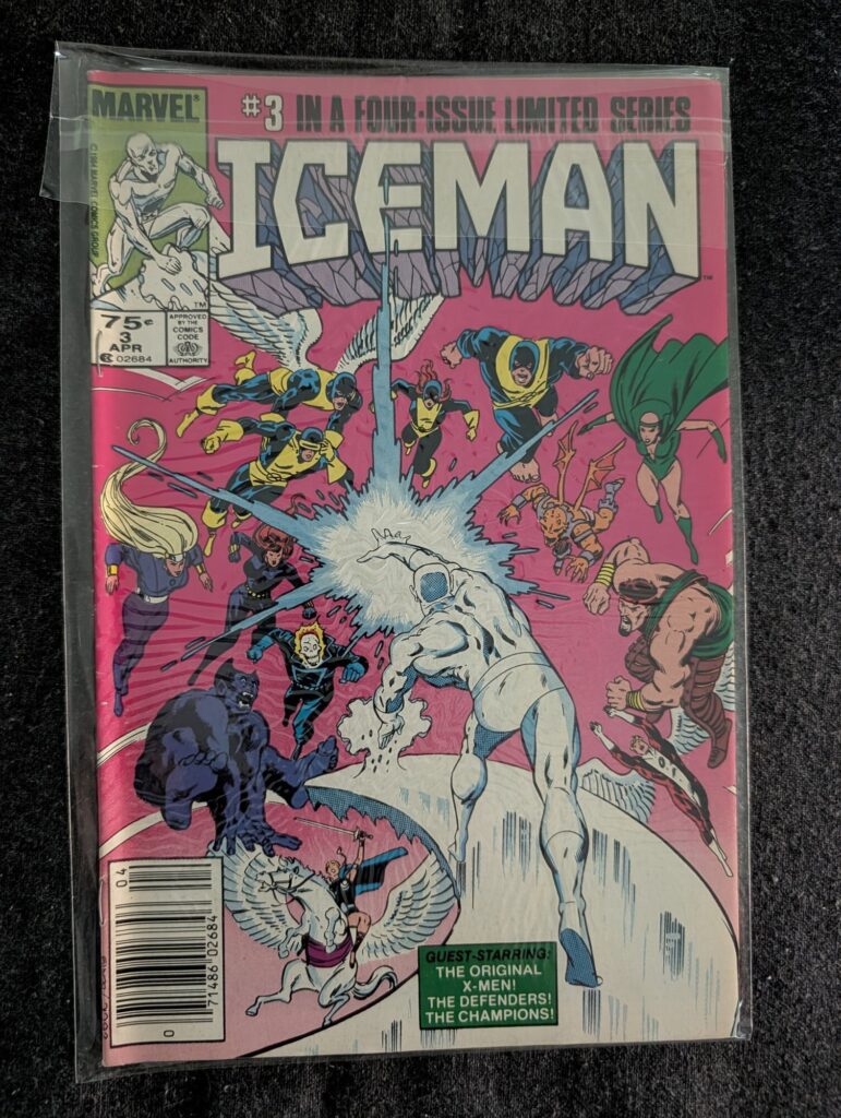 Iceman #3 front cover